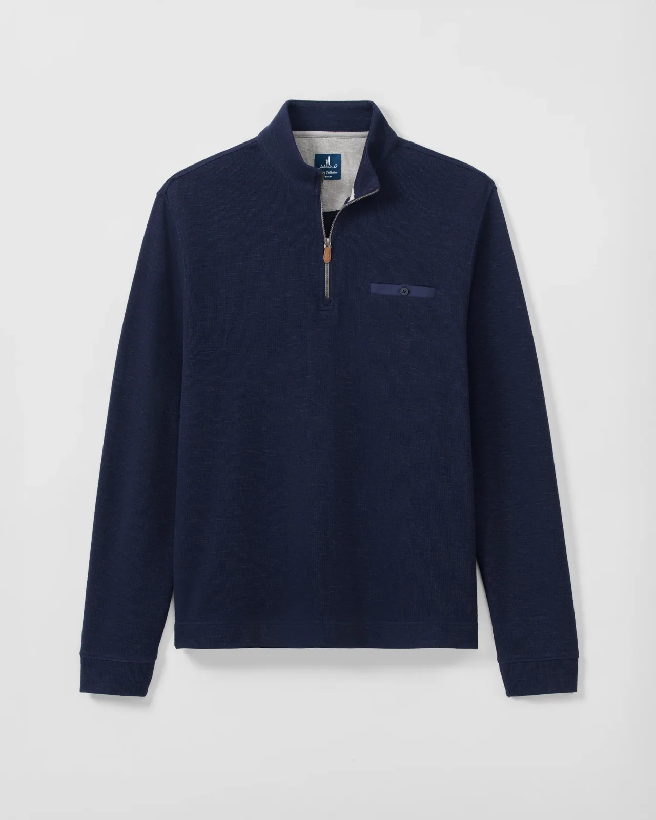 Flame Stitch 1/4 Zip Pullover