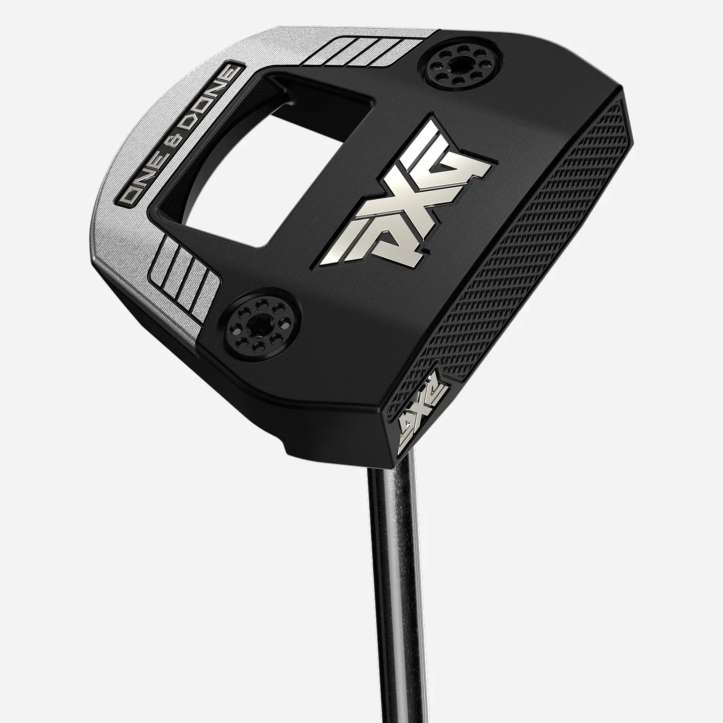 PXG One & Done ZT mallet putter in black with silver accents